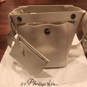3.1 Phillip Lim Off White  Large Crossbody Bag